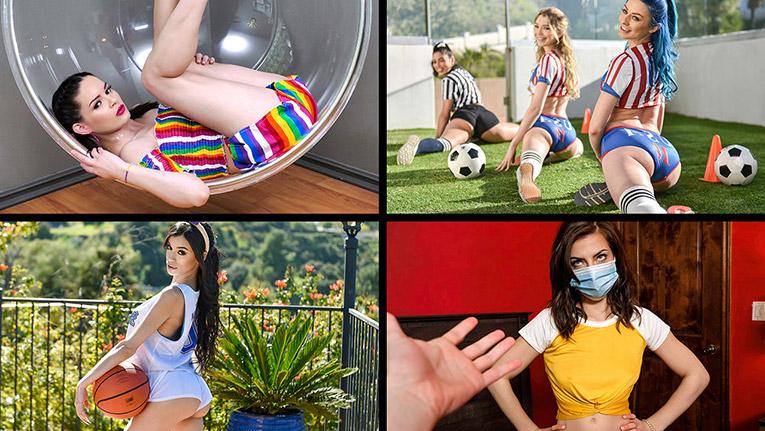 [TeamSkeetSelects] Angelica Cruz, Gia Derza, Zoe Sparx, Paisley Paige (Best of March 2020 Compilation / 05.06.2020)