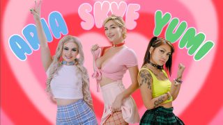 [BFFS] Skye Blue, Aria Banks, Yumi Sin (The Powermuff Girls / 10.05.2021)