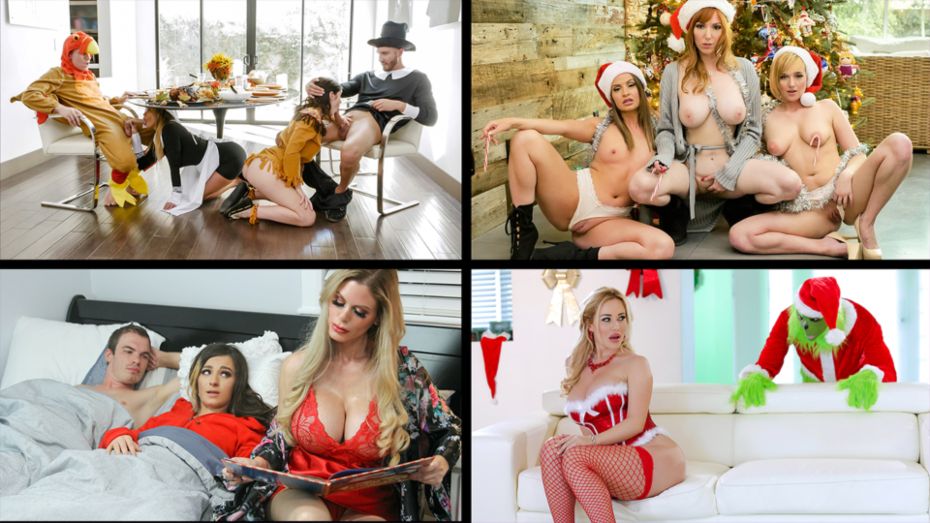 [MylfSelects] Kat Dior, Brooklyn Chase, Dee Williams, Casca Akashova (Holiday Fun With MILFs Compilation / 12.xx.2022)